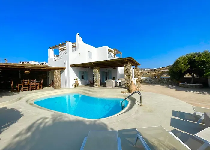 Private Pool&Villa at Kalafati Mykonos